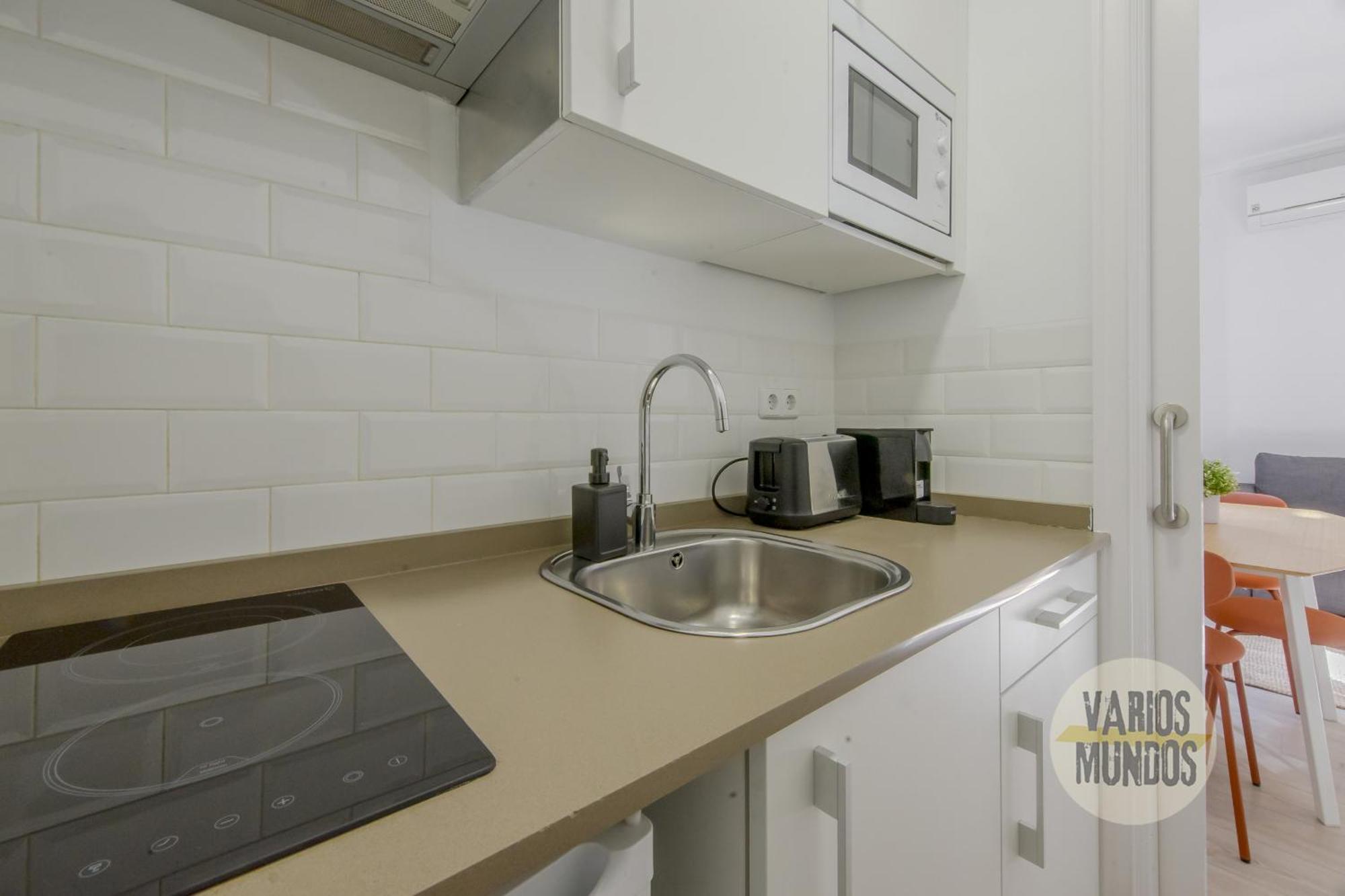 Elegant Apt Para 4Pax En Las Letras-Cortes Madrid Exterior foto